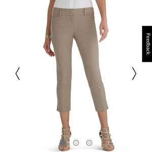 WHBM Stretcht Ankle Slim Crop size 6